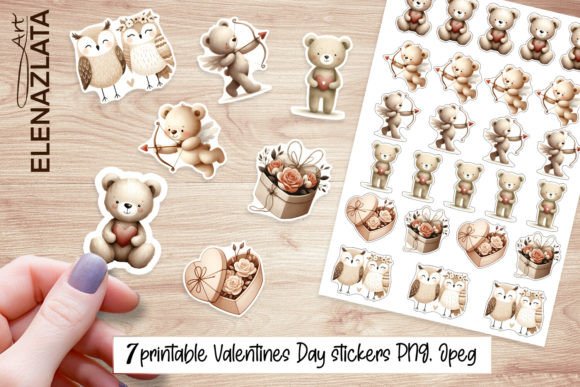 Cute Animal Boho Love Stickers Valentine: A Design Asset Deep Dive