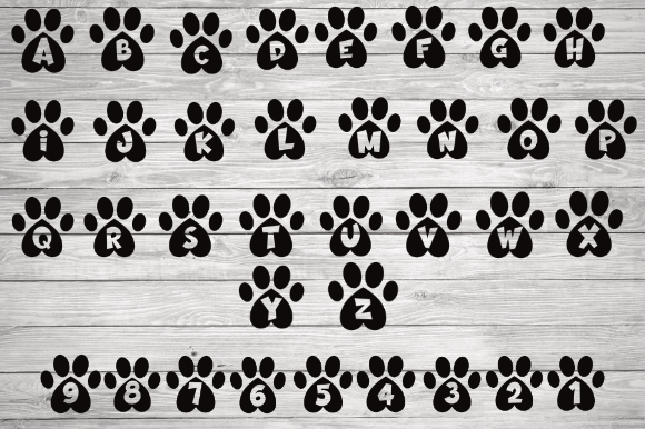 Paw Alphabet: A Playful Typeface for Modern Branding