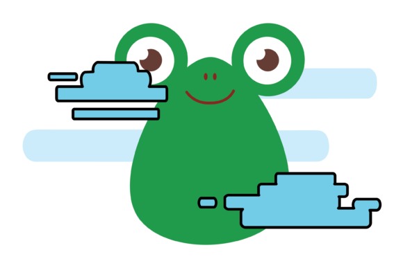 Spring into Style: The Playful Appeal of Easter Animal Frog Character