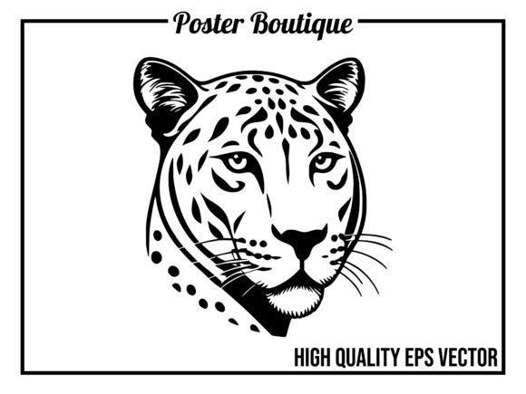 Unleash Your Creative Potential with Cheetah Wild Animal Icon Vector EPS