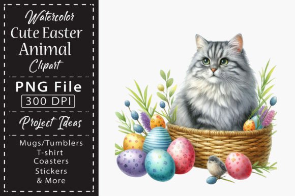 Watercolor Cute Easter Animal Clipart: Design Guide
