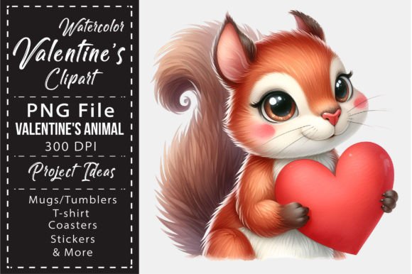 Watercolor Valentine Animal Clipart PNG: A Designer's Guide